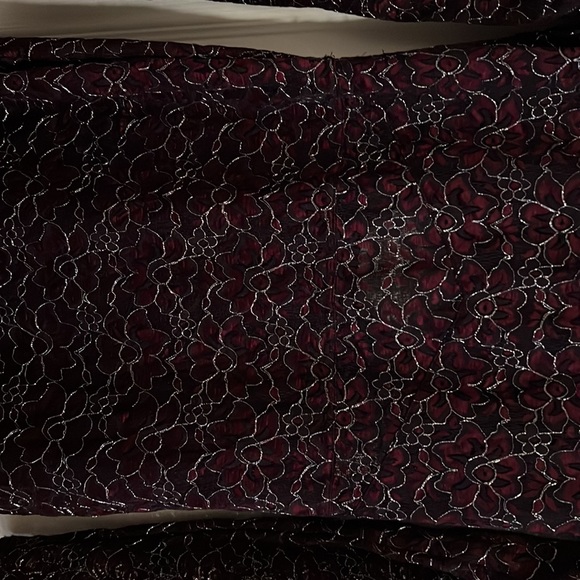 Express Burgundy Dress - Picture 3 of 9